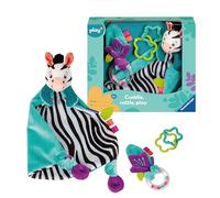 Ravensburger Play+ My First Snuggle Friend Zebra - Baby Toys 0 Months Up - Sensory New Born Gift