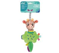 Ravensburger Play+ Pull & Wiggle Giraffe - Baby Toys 0-6 months - Sensory Toys for Babies with Handy Clip