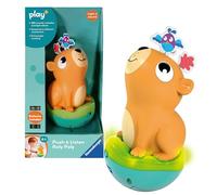 Ravensburger Play+ Push & Listen Roly Poly Capybara - Baby Infant & Toddler Toys - 6 Months Up