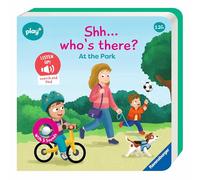Ravensburger Play+ Shh... Who's There - At the Park - My First Look and Find Baby Sensory Book - Toddler Activity and Development Gifts - 12 Months+ (1 Year): Search and find