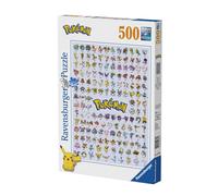 Ravensburger Pokémon 14781 Pokédex 1st Generation Puzzle 500 Pieces - Jigsaw Puzzle