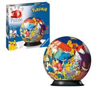 Ravensburger Pokemon 3D Jigsaw Puzzle Ball for Kids Age 6 Years Up - 72 Pieces - No Glue Required for Boys and Girls