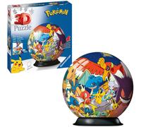 Ravensburger Pokemon 3D Jigsaw Puzzle Ball for Kids Age 6 Years Up - 72 Pieces - No Glue Required - Gifts for Boys and Girls