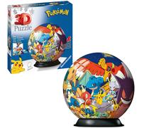 Ravensburger Pokémon 3D Puzzle Ball - 72-Piece Jigsaw for Kids Age 6+ - No Glue Required