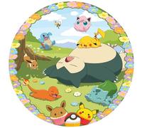 Ravensburger Pokemon Gifts - Circular Shaped 500 Piece Jigsaw Puzzle for Adults and Kids Age 10 Years Up