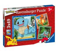 Ravensburger Pokemon Jigsaw Puzzles 3 x 49pc