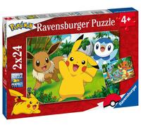 Ravensburger Pokemon Jigsaw Puzzles for Kids Age 3 Years Up - 2x 24 Pieces - Educational Toddler Toys and Games