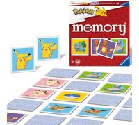 Ravensburger Pokemon Mini Memory Game for Kids Age 3 Years Up - 2 to 6 Players
