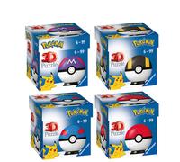 Ravensburger 11564 Pokemon Master Ball 3D Jigsaw Puzzle for Kids and Adults Age 6 Years Up-54 Pieces-No Glue Required