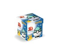Pokemon Pokeball Net Ball 3D Jigsaw Puzzle for Adults and Kids Age 6 Years Up - 54 Pieces - No Glue Required