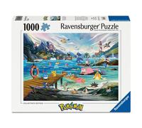 Ravensburger Pokemon Collectors Vaporeon and Temperate Marine 1000 piece Jigsaw Puzzle