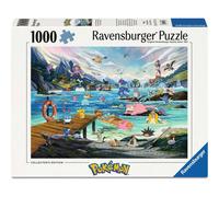Ravensburger Pokemon Collectors Vaporeon and Temperate Marine 1000 piece Jigsaw Puzzle