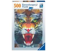 Ravensburger Polygon Lion 500 Piece Jigsaw Puzzle for Adults and Kids Age 10 Years Up