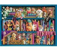 Ravensburger Precious Porcelain Pugs - Animal Jigsaw Puzzle for Adults Age 10 Years Up - 500 Pieces