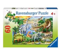 Ravensburger Prehistoric Life 60 Piece Jigsaw Puzzle for Kids - Every Piece is Unique Pieces Fit Together Perfectly