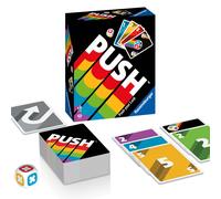 Ravensburger Push 2024 - Entertaining Card Game for The Whole Family - for 2-6 Players from 8 Years and Up