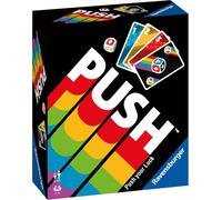 Ravensburger Push Card Game - Family Game for Kids and Adults Age 8 Years Up - 2 to 6 Players