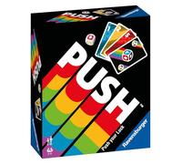 Ravensburger Push Card Game - Family Game for Kids and Adults Age 8 Years Up - 2 to 6 Players