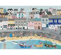 Ravensburger - Puzzle 1000 Pieces: Coastal Harbour , Puzzle Adults, 70 x 50 cm