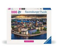 Ravensburger Puzzle 12000114 - Scandinavian Places, Stockholm, Schweden - 1000 T