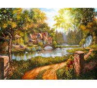 Ravensburger - Puzzle Cottage By The River 500P (12000218) Toy NEW