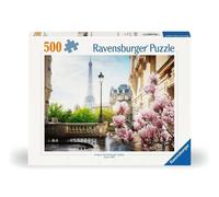 Ravensburger Puzzle 12000366 - Frühling in Paris - 500 Teile Puzzle für Erwachse