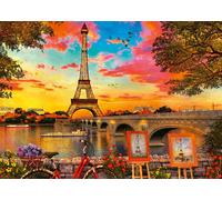 Ravensburger Puzzle 12000461 - Paris und die Seine - 1000 Teile Puzzle für Erwac