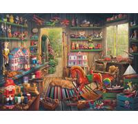 Ravensburger Puzzle 12000576 - Spielzeug von damals - 1000 Teile Puzzle für Erwa