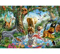Ravensburger Puzzle 12000682 - Abenteuer im Dschungel - 1000 Teile Puzzle für Er