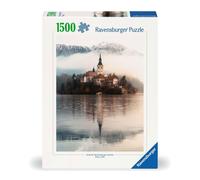 Ravensburger Puzzle 12000740 Die Insel der Wünsche, Bled, Slowenien - 1500 Teile