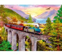 Ravensburger Puzzle 12000795 - Zugfahrt im Herbst - 1500 Teile Puzzle für Erwach