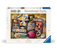 Ravensburger Puzzle 12000843-1970 Mickey Moments - 1000 Pieces Puzzle for Adults and Children from 14 Years, Disney Puzzle, Disney Gifts