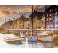Sunset in Copenhagen