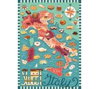 Ravensburger Puzzle 12001237 Map of Italy Sweet 1000p 1,000 Pieces