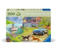 Ravensburger Puzzle 12001370 - Sommerhaus am See - 200 Teile Puzzle für ältere M