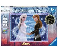 Ravensburger Puzzle 12952 DFZ Frozen 2 Ravensburger Children's Puzzle 12952 Enchanting Sisters 200 Pieces XXL Puzzle for Children from 8 Years Multi-Coloured