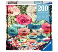 Ravensburger Puzzle Moment 13307 Umbrella - Perfect Interlock, Glare-Free - 200 Pieces