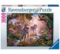 Ravensburger Puzzle 15185 - Wolf Family in Summer - 1000 Pieces Puzzle for Adults and Children from 14 Years - Puzzle with Wolves