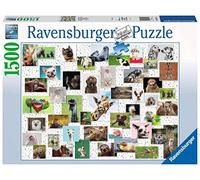 Ravensburger Puzzle 16711 - Funny Animals Collage - 1500 Pieces Puzzle for Adults and Children from 14 Years - Puzzle with Animal Motif