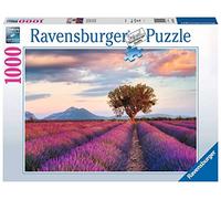 Ravensburger Puzzle 16724 - Lavender Field to the Golden Sun - 1000 Pieces Puzzle for Adults and Children from 14 Years - Puzzle with Landscape Motif