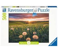 Ravensburger Puzzle 16990 - Dandelion at Sunset - 500 Pieces Puzzle for Adults and Children from 10 Years - Puzzle with Landscape Motif