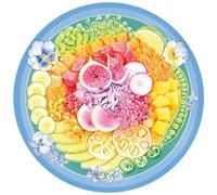 Ravensburger Puzzle 17351 Circle of Colors-Poke bowl500p, Yellow