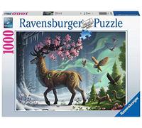 Ravensburger Puzzle 17385 Der Hirsch als Frühlingsbote - 1000 Teile Puzzle für Erwachsene und Kinder ab 14 Jahren