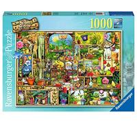 Ravensburger Puzzle 19482 - Grandiose Garden Shelf - 1000 Pieces Puzzle for Adults and Children from 14 Years, Motif by Colin Thompson