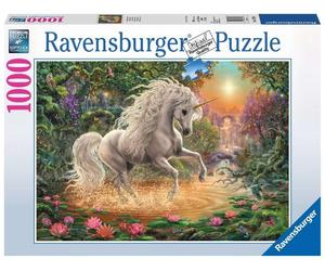 Ravensburger Puzzle 19793 Mystical Unicorn 1000-Piece, Grey