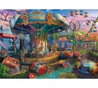 Ravensburger Puzzle 2D 1000 elementów: Zapomniany lunapark, Nowy design