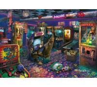 Ravensburger Puzzle 2D 1000 elementów: Zapomniany salon z automatami, Nowy design
