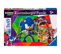 Ravensburger Puzzle 3x49 Sonic Pieces
