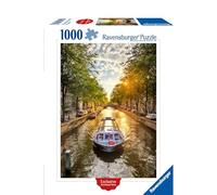 Ravensburger Puzzle Amsterdam Excursion Boat 1000 Pieces Puzzle
