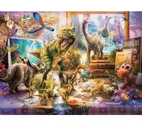 RAVENSBURGER Puzzle Dinozaury ożywają XXL 100 elementów - Ravensburger